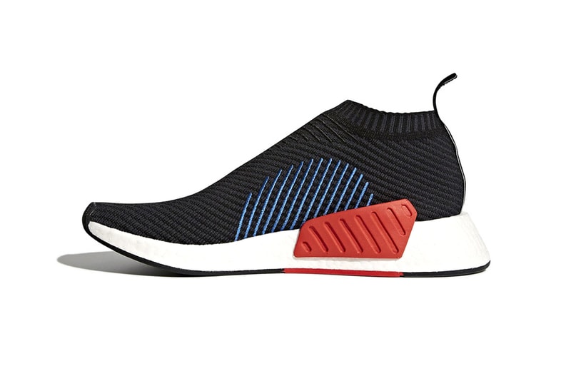 adidas NMD CS2 Core Black Blue Red City Sock 2 2017 December 21 Release Date Info Sneakers Shoes Footwear