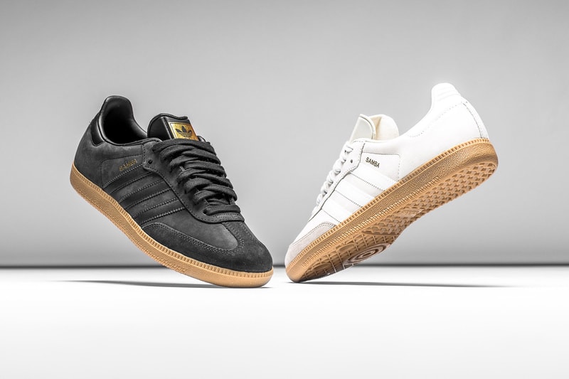 adidas Originals Samba OG Gum Pack Black Gum White Gum Release Info Date Drops