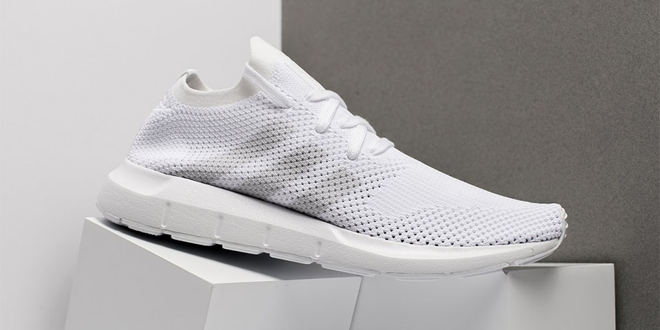 Adidas swift run primeknit womens white Clearance