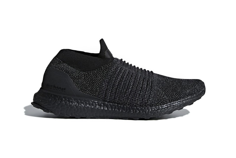 adidas UltraBOOST Laceless "Triple Black" 2018 January Release Date Drop Info Sneaker Shoe