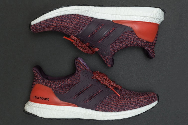adidas's UltraBOOST 4.0 Receives A "Deep Burgundy" Makeover