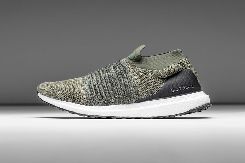 adidas UltraBOOST Laceless Olive 2017 December 13 Release Date Info Sneakers Shoes Footwear Politics