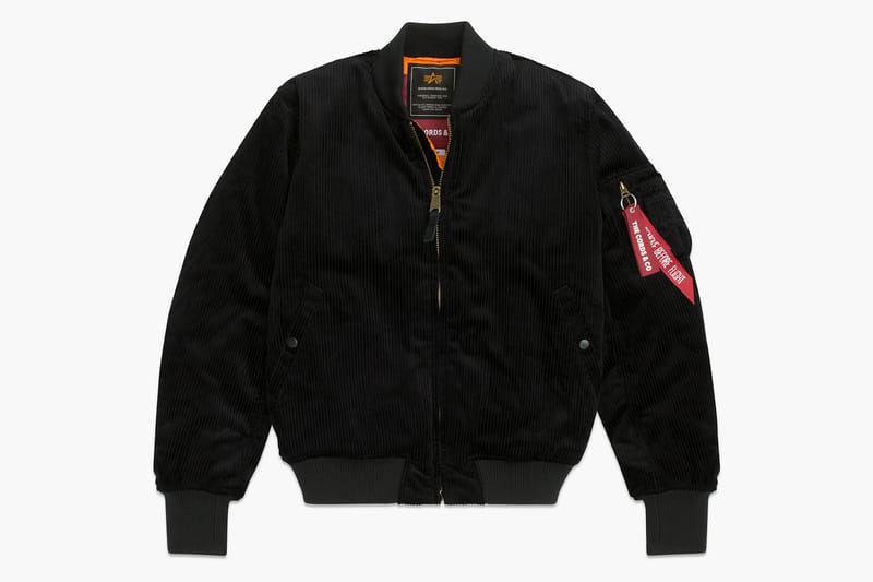 alpha industries corduroy jacket