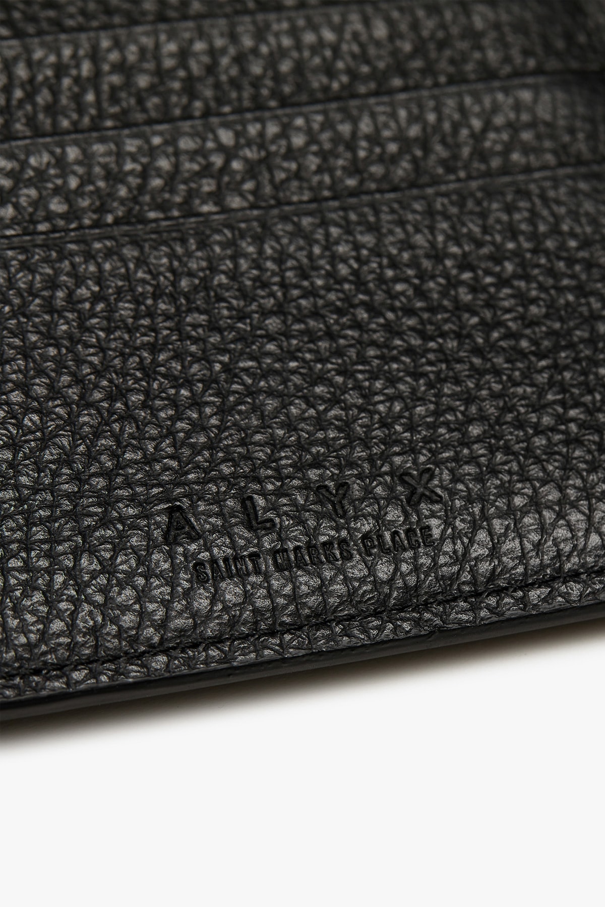 ALYX Leather Goods Wallet Collection Black