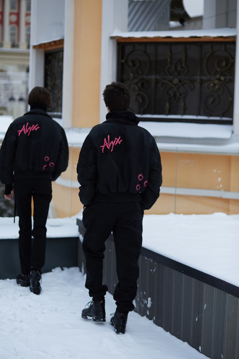 Alyx Matthew Williams KM20 Rollercoaster Belt Bomber Jacket Off-White Virgil Abloh