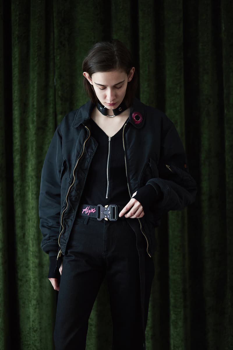 Alyx Matthew Williams KM20 Rollercoaster Belt Bomber Jacket Off-White Virgil Abloh