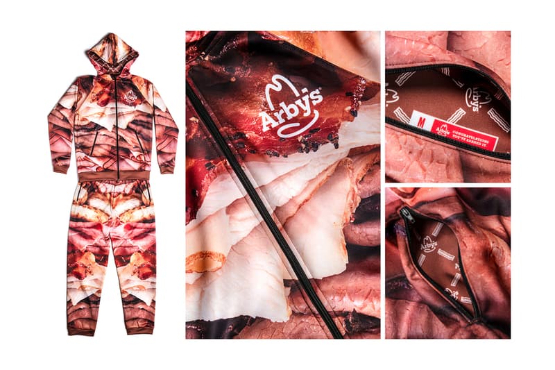 Arbys Meat Sweats Holiday Giveaway Sweatpants Sweatshirts Meat Lovers Clothes Outerwear