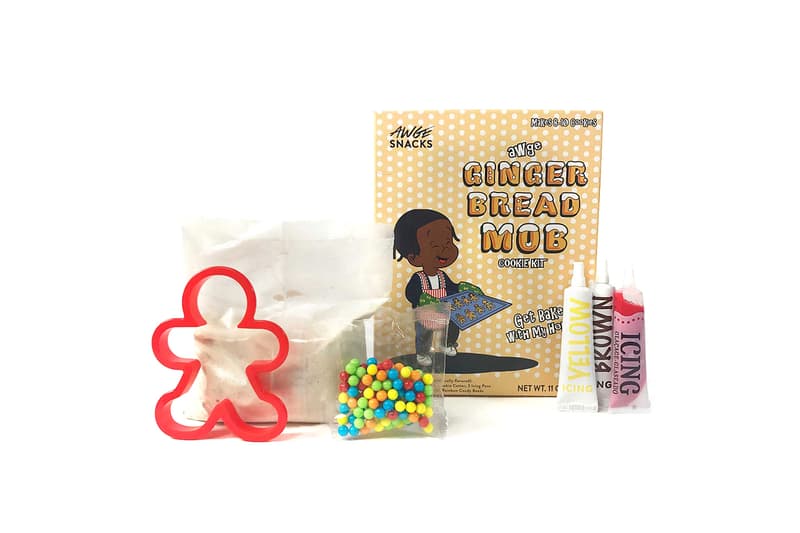 A$AP Rocky Gingerbread Cookie Kit December 2017 AWGE A$AP MOB