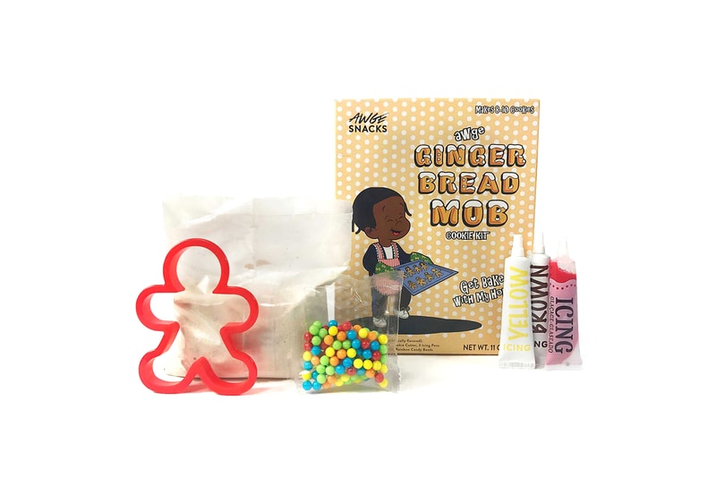 A$AP Rocky Gingerbread Cookie Kit December 2017 AWGE A$AP MOB