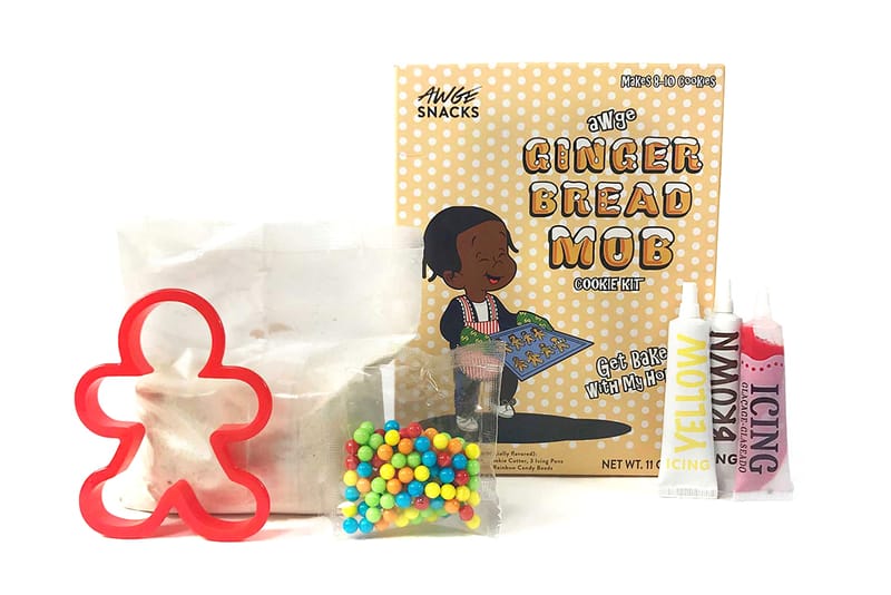 A$AP Rocky Releases a Gingerbread Cookie Kit Just in Time for Christmas