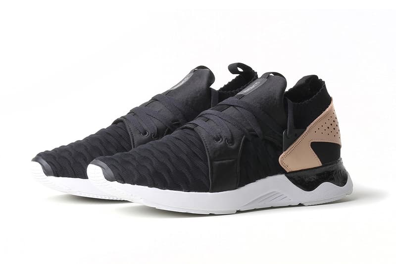 ASICS GEL Lyte V Knit black vachetta tan footwear