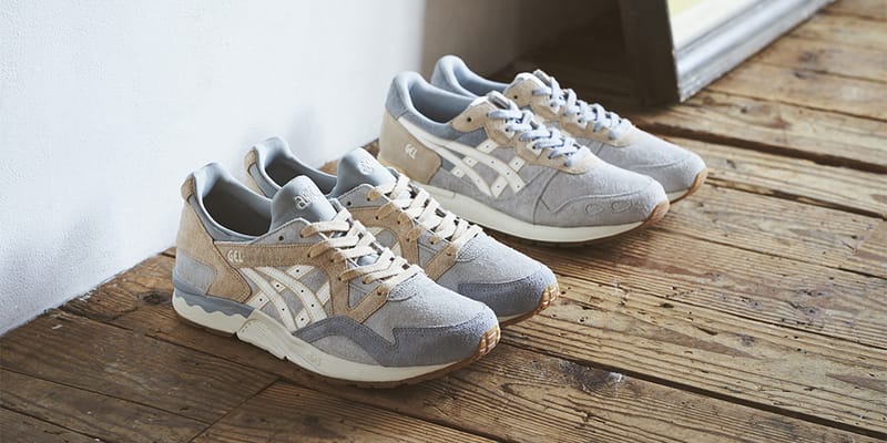 asics gel lyte v grey cream