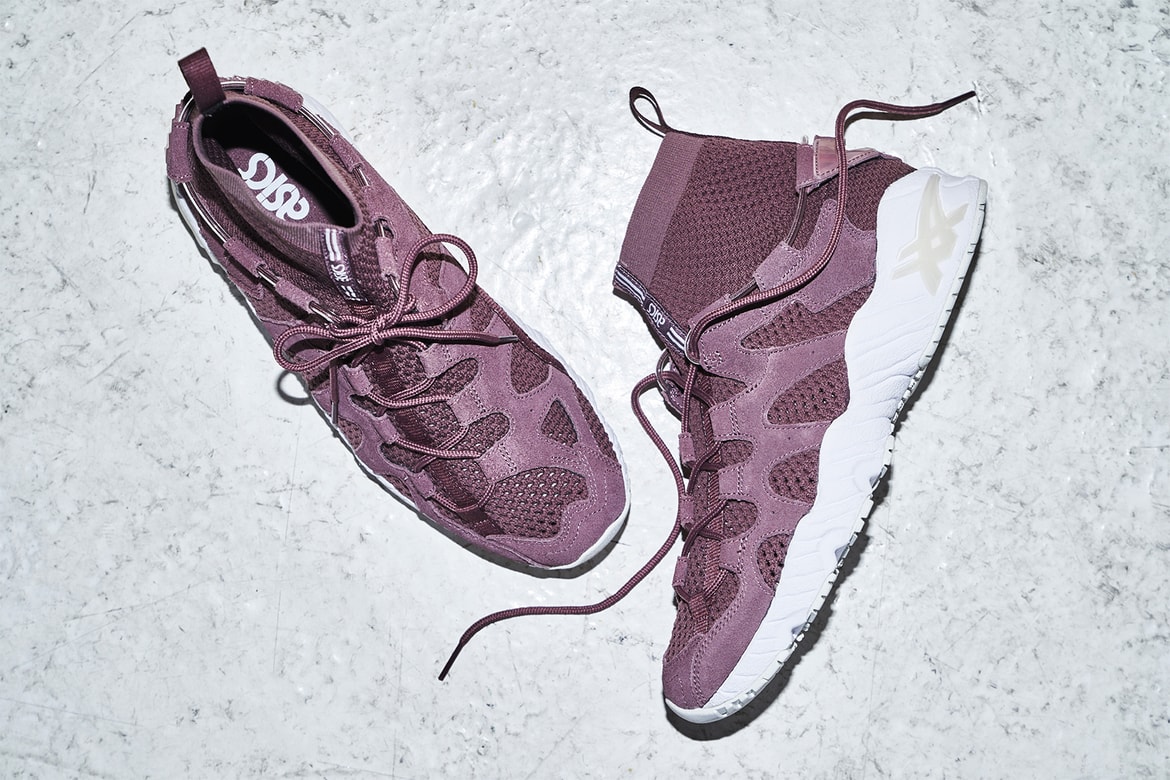 Asics Gel Mai Knit Mt In Green Burgundy Hypebeast Asics Gel Mai Knit Mt In Green Burgundy Hypebeast