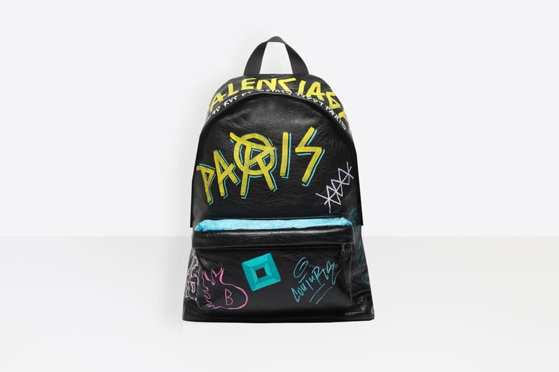 Balenciaga "Graffiti" Luggage Wallets Bags IKEA Demna Gvasalia Fashion Week Paris Grunge