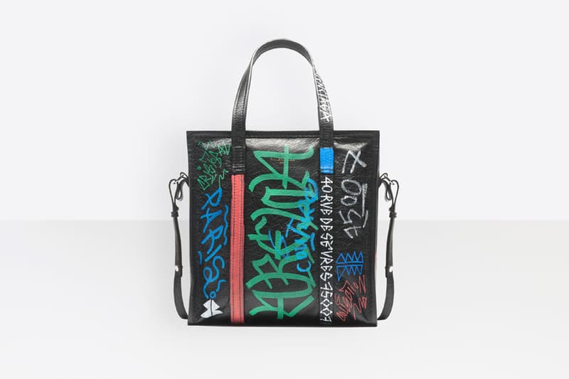 Balenciaga "Graffiti" Luggage Wallets Bags IKEA Demna Gvasalia Fashion Week Paris Grunge