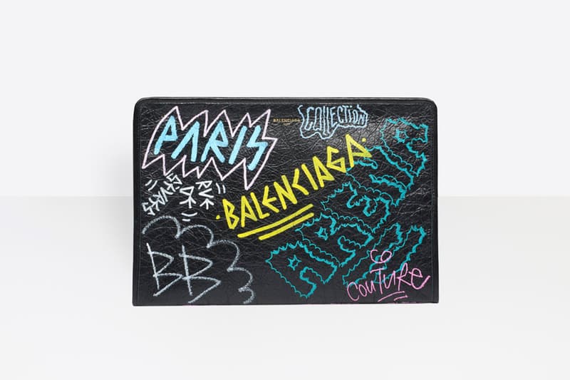 Balenciaga "Graffiti" Luggage Wallets Bags IKEA Demna Gvasalia Fashion Week Paris Grunge