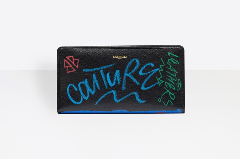 Balenciaga "Graffiti" Luggage Wallets Bags IKEA Demna Gvasalia Fashion Week Paris Grunge