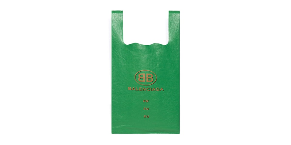 Balenciaga's $3000 take on the plastic storage bag