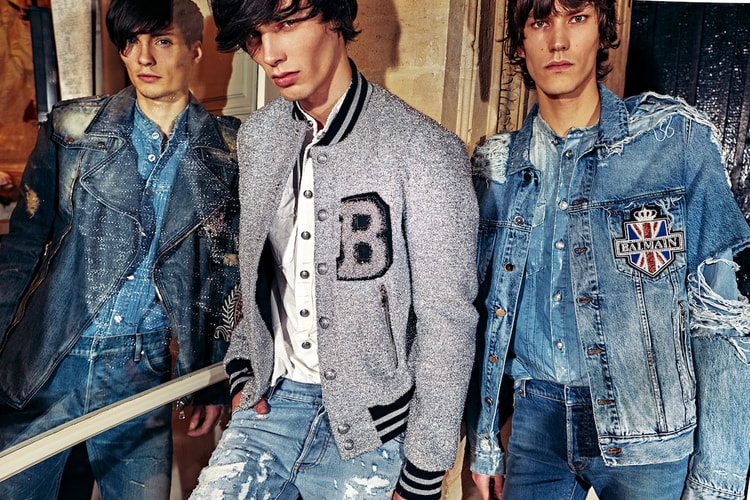 Balmain Flexes Luxury Casual Wear for Pre-Fall 2018