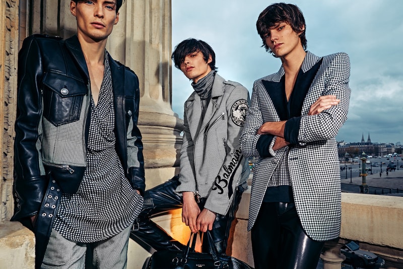 Balmain 2018 Pre Fall Collection Lookbook Outerwear Jackets Sweaters Shirts Suiting