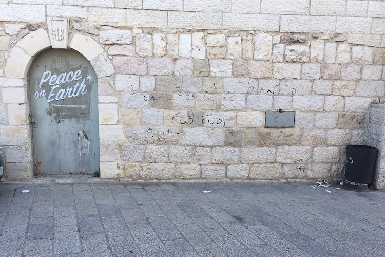 Banksy "Alternativity" Walled Off Hotel
