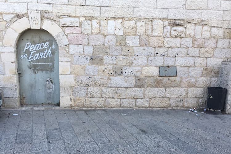 Banksy "Alternativity" Walled Off Hotel