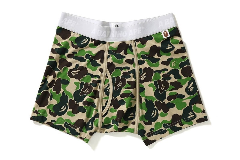 BAPE A Bathing Ape ABC Camo Boxer Briefs Trunks Underwear