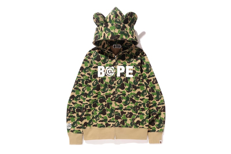 BAPE A Bathing Ape Baby Milo Bearbrick Camo hoodies Medicom Toy