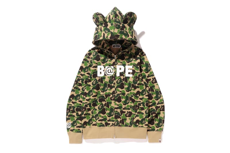 BAPE A Bathing Ape Baby Milo Bearbrick Camo hoodies Medicom Toy
