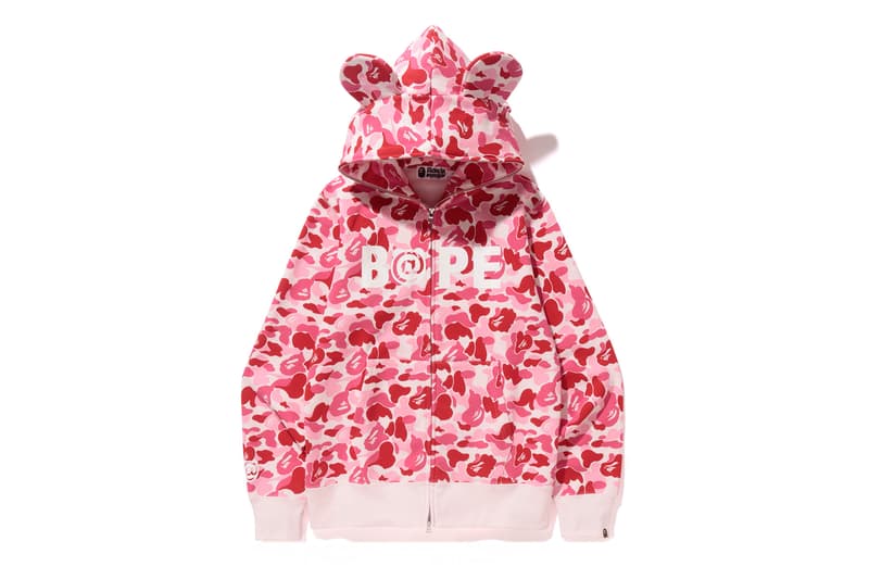 BAPE A Bathing Ape Baby Milo Bearbrick Camo hoodies Medicom Toy