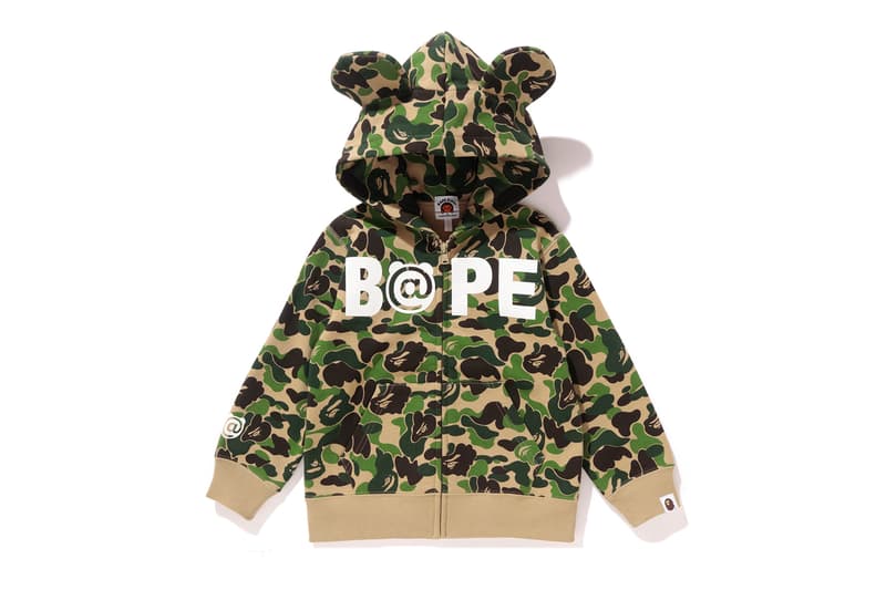 BAPE A Bathing Ape Baby Milo Bearbrick Camo hoodies Medicom Toy