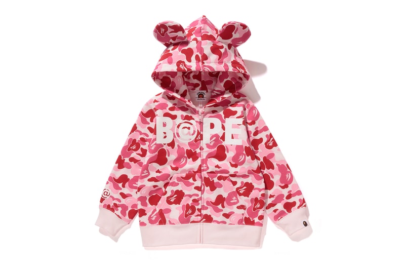 BAPE A Bathing Ape Baby Milo Bearbrick Camo hoodies Medicom Toy