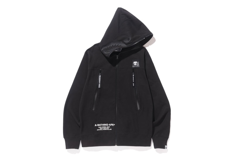BAPE A Bathing Ape High Tech Army Collection Shark Face Jacket Hoodie Crewneck Pants hat