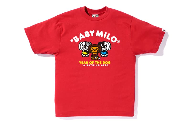 BAPE A Bathing Ape Year of the Dog Collection Lunar New Year Baby Milo