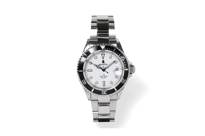 BAPE BAPEX Type 1 Watch Gold Colorway Sapphire Crystal Black Colorway Silver Colorway