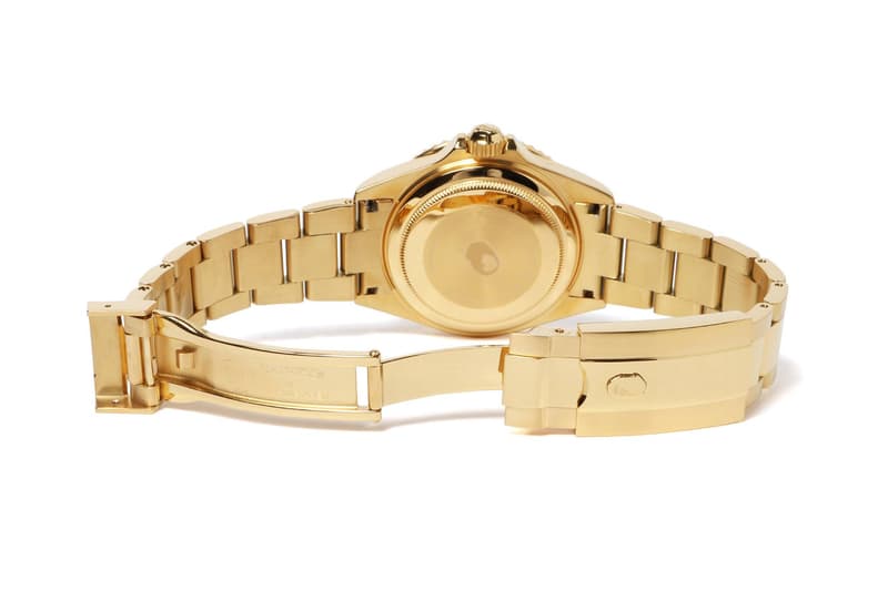 BAPE BAPEX Type 1 Watch Gold Colorway Sapphire Crystal Black Colorway Silver Colorway
