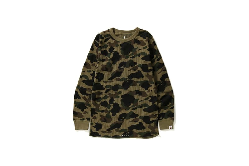 BAPE Releases Winter 1st Camo Collection Hoodies Zip Ups Menswear Streetwear Street Clothing Mens Shark camouflage
