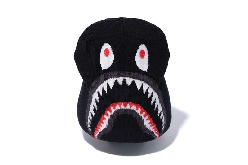 BAPE Releases Limited Edition Shark Knit Caps