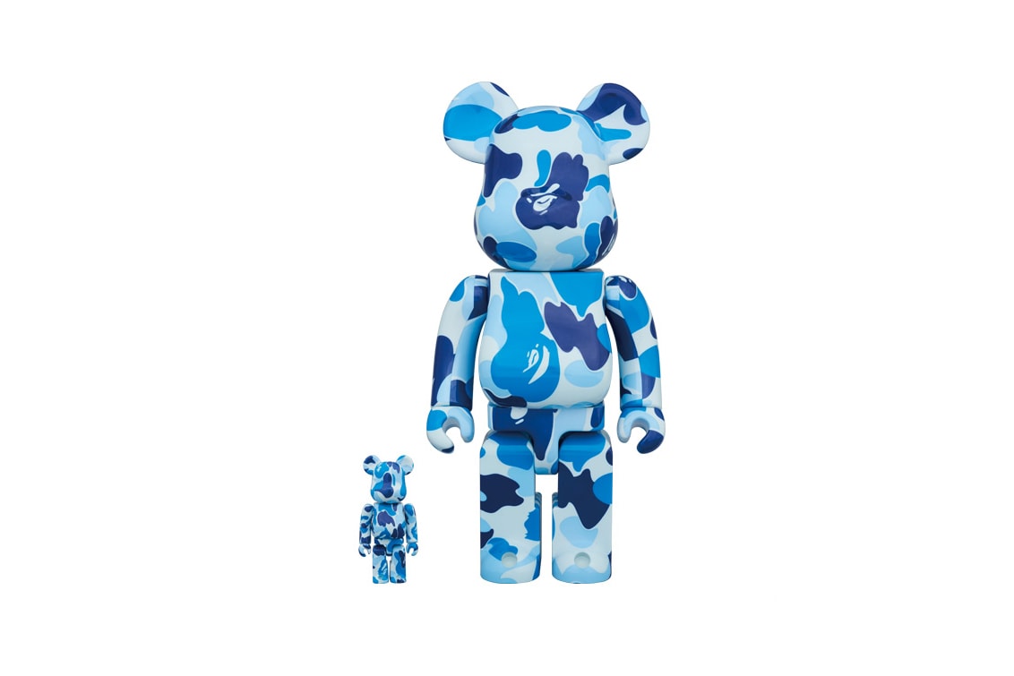 Коллекционная фигурка BAPE Medicom Toy Bearbrick A Bathing Ape Design