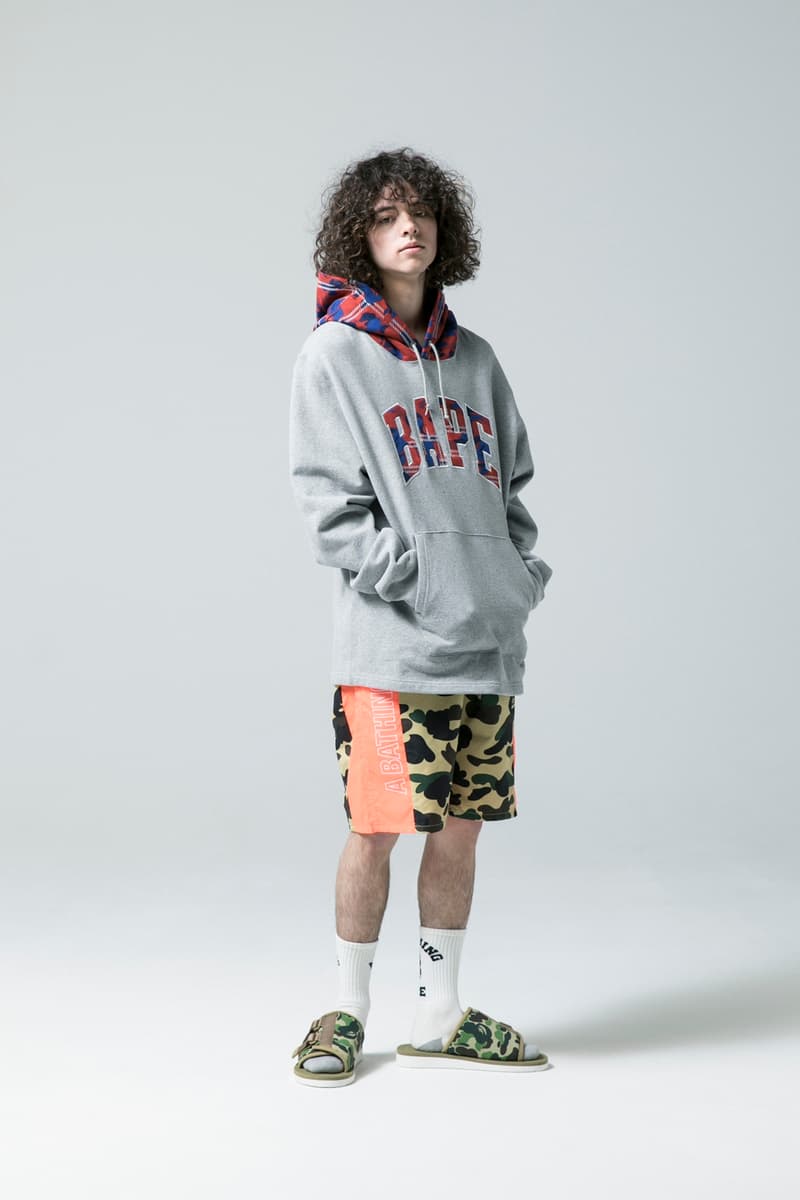 BAPE Spring/Summer 2018 Collection Lookbook BAPE Camouflage Shark Streetwear