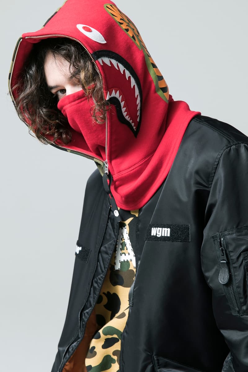 BAPE Spring/Summer 2018 Collection Lookbook BAPE Camouflage Shark Streetwear