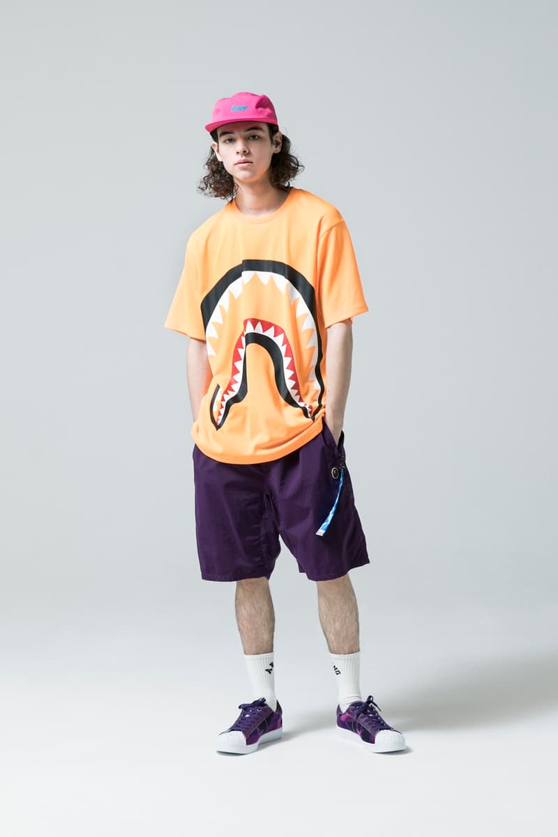 BAPE Spring/Summer 2018 Collection Lookbook BAPE Camouflage Shark Streetwear