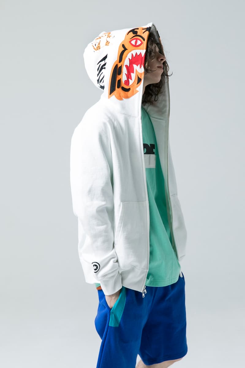 BAPE Spring/Summer 2018 Collection Lookbook BAPE Camouflage Shark Streetwear