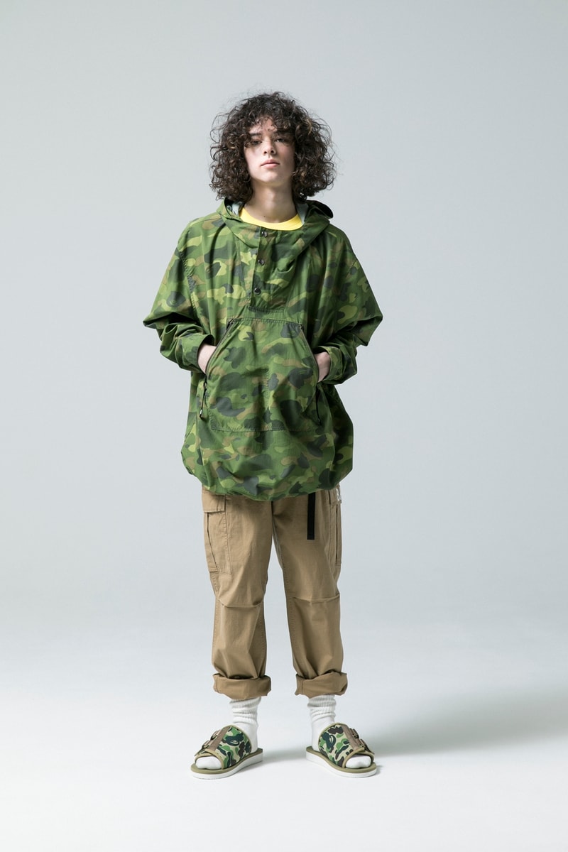 BAPE Spring/Summer 2018 Collection Lookbook BAPE Camouflage Shark Streetwear