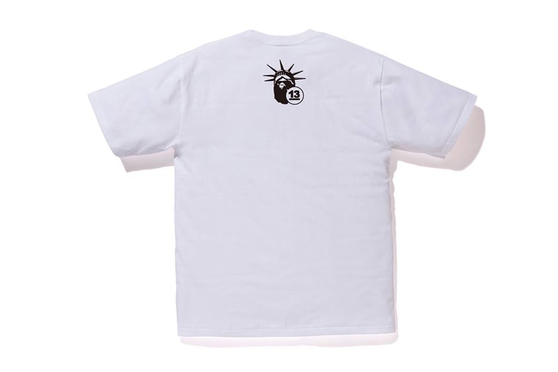 BAPE Store NY 13th Anniversary Capsule Collection A Bathing Ape New York City T Shirts Black White 2017 December 16 Release Date Info