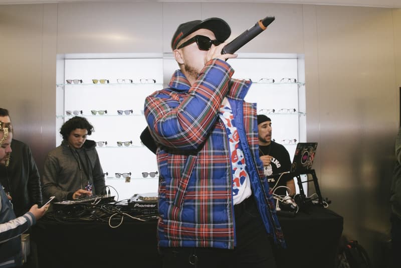 BAPE Store Paris Opening Recap 2017 December Party Kekra Hamza Baby Milo Tricolor Camo APE Head Champagne