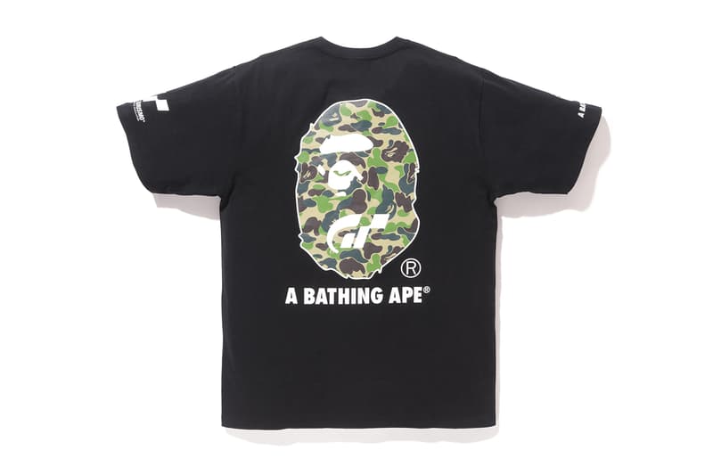 BAPE UNDEFEATED Gran Turismo Sport Collaboration A Bathing Ape UNDEFEATED Black White Grey T-shirt Hoodie Logo Branding California Sony Playstation