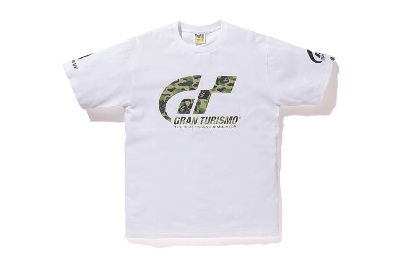 BAPE UNDEFEATED Gran Turismo Sport Collaboration A Bathing Ape UNDEFEATED Black White Grey T-shirt Hoodie Logo Branding California Sony Playstation