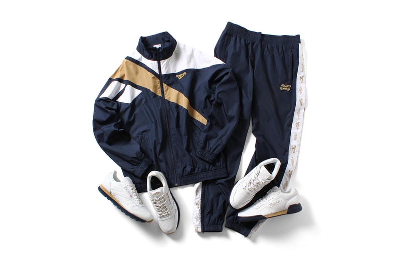 BEAMS CreativeDrugStore Reebok Capsule Collection Track Suit Workout Plus Classic Leather 2017 December 16 Release Date Info Collaboration Japan Drop Release Sneaker Harajuku