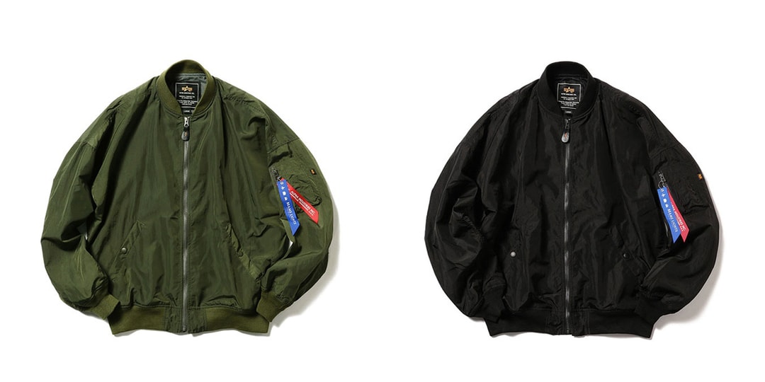 BEAMS LIGHTS x Alpha Industries MA-1 Bombers | Hypebeast